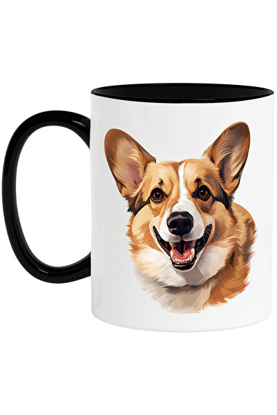 StoryGift Romania Cana cu un catel bucuros, ilustratie, jucaus, pentru iubito...