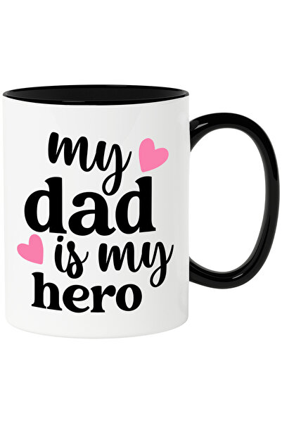 StoryGift Romania Cana Cu Text Tata este Eroul meu, Familie, Inimioare, Super...