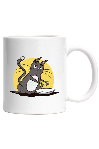StoryGift Romania Cana Cu Pisica, Cerc, Bol Pentru Mancare, Animal De Compani...