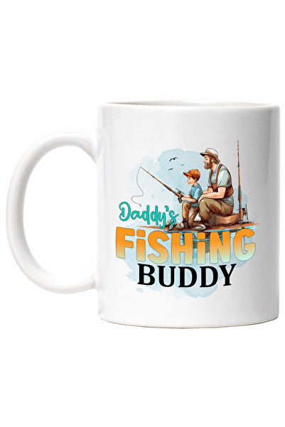 StoryGift Romania Cana cu un tata cu fiul sau la pescuit cu mesajul "Daddy's ...