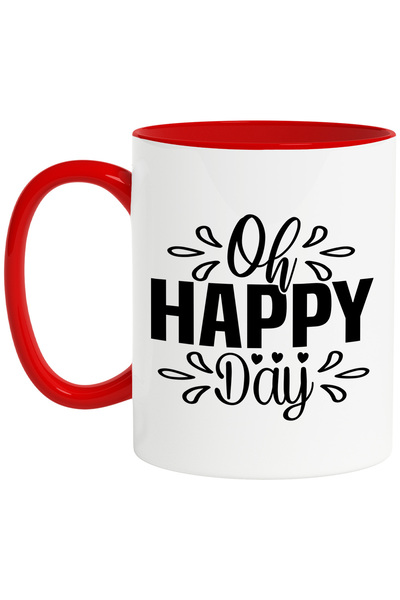 StoryGift Romania Cana cu mesajul "Oh, happy day" - ziua bucuriei inimioare c...