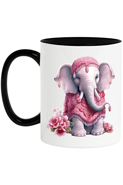 StoryGift Romania Cana cu un elefant purtand un costum traditional din India ...