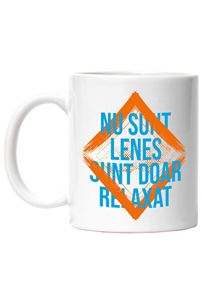 StoryGift Romania Cana cu Design in Limba Romana Inspirational Text Nu Sunt L...