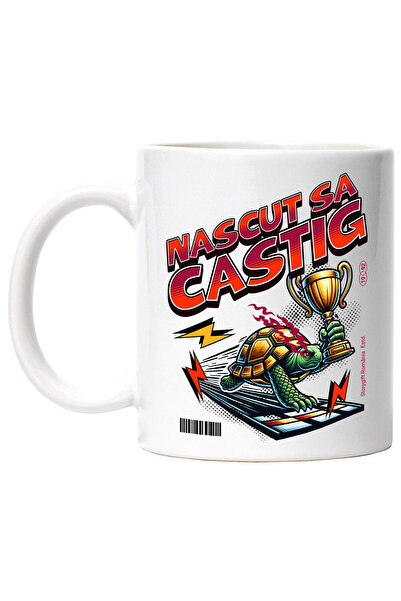 StoryGift Romania Cana cu Broasca Testoasa Castigatoare Trofeu Cursa Text Hai...