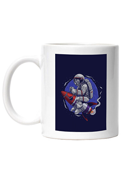 StoryGift Romania Cana Cu Astronaut, Racheta, Spatiu, Calarit, Multicolor 330...