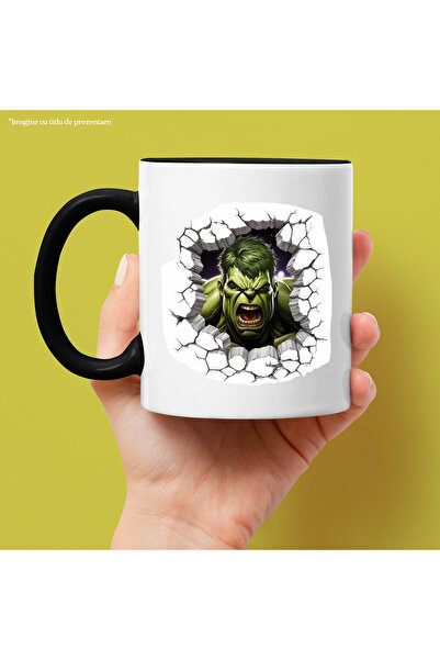 StoryGift Romania Cana Cu Hulk care Tipa Dintr-un Zid, Marvel, DC, Puternic, ...