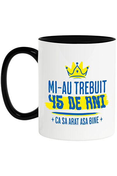 StoryGift Romania Cana cu Design Colorat Coroana Regala Text In Limba Roamana...