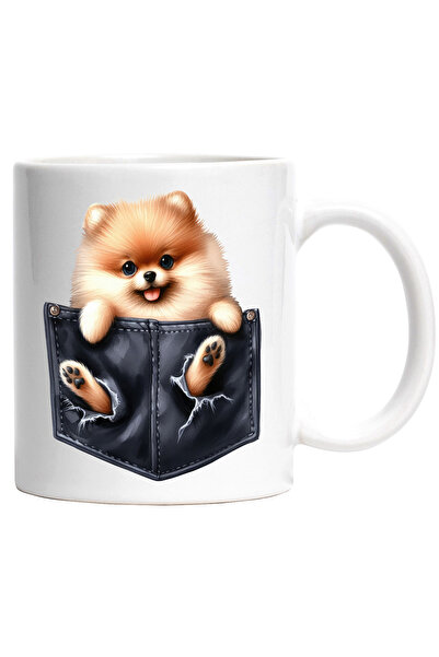 StoryGift Romania Cana cu un catelus blanos vesel | a rupt buzunarul | ilustr...