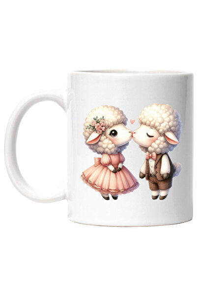 StoryGift Romania Cana cu o oita si un berbec | se saruta | ilustratie | iubi...