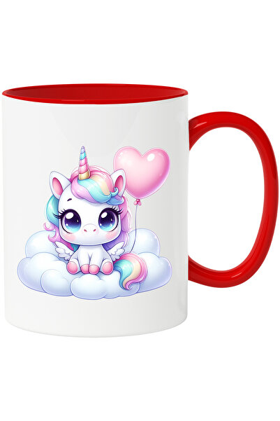 StoryGift Romania Cana cu un unicorn care sta pe un norisor | ilustratie | ba...