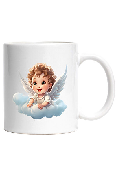 StoryGift Romania Cana cu un baietel cu aripi de ingeras | ilustratie | vesmi...