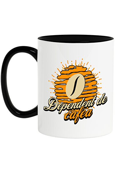 StoryGift Romania Cana Dependent de Cafea energie dimineata cofeina, 330ml, C...