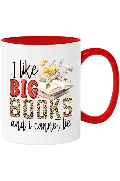StoryGift Romania Cana cu mesajul "I like big books and I cannot lie", carte,...