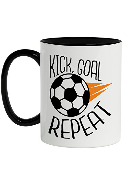StoryGift Romania Cana Cu Mesaj In Engleza Kick Goal Repeat, Sport, Minge, Fo...