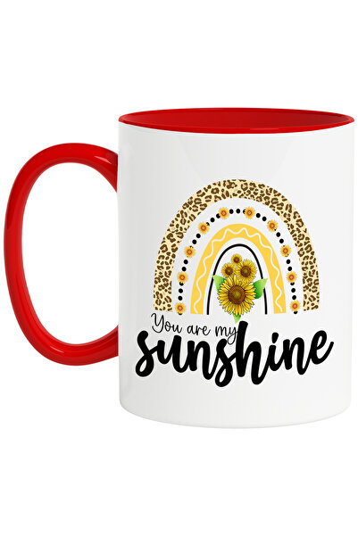 StoryGift Romania Cana cu mesajul "You are my sunshine", ilustratie, motivati...