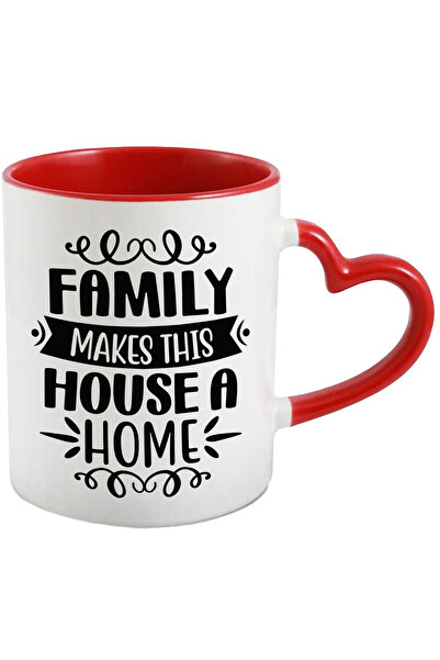 StoryGift Romania Cana cu textul "Familia face din aceasta casa "acasa"" cu M...