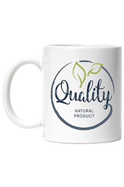 StoryGift Romania Cana Cu Mesaj In Engleza Quality Natural Product, Frunze, C...