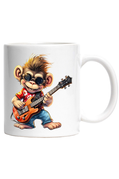 StoryGift Romania Cana cu o maimuta care canta la chitara | ilustratie | inst...