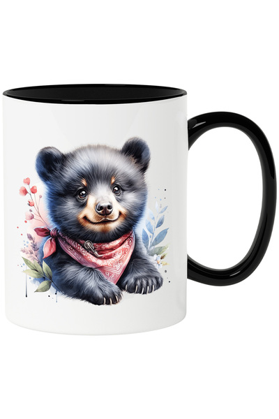 StoryGift Romania Cana cu un ursulet vesel | ilustratie | vrea sa descopere |...