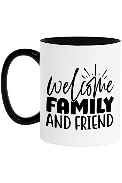 StoryGift Romania Cana cu textul in engleza "Welcome, family and friend" - bu...