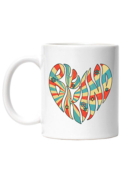 StoryGift Romania Cana cu o inima, ilustratie, motivational, flori, albastru,...