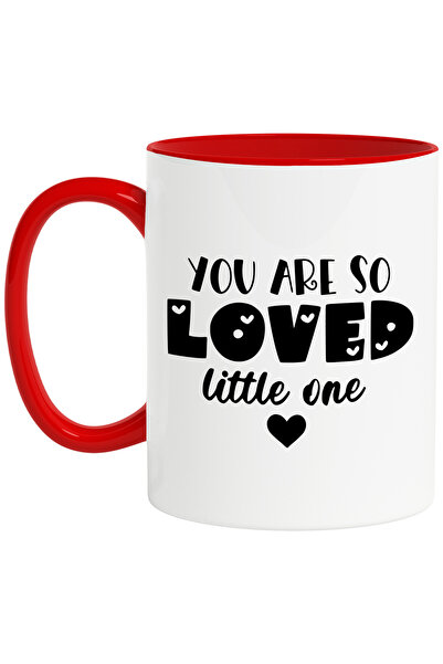 StoryGift Romania Cana cu inimioare si textul in engleza "You are so loved, l...