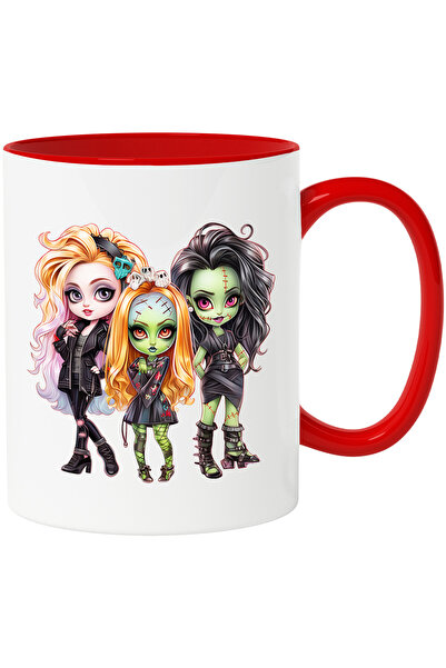 StoryGift Romania Cana cu niste fete un diferite costume de Halloween | zombi...