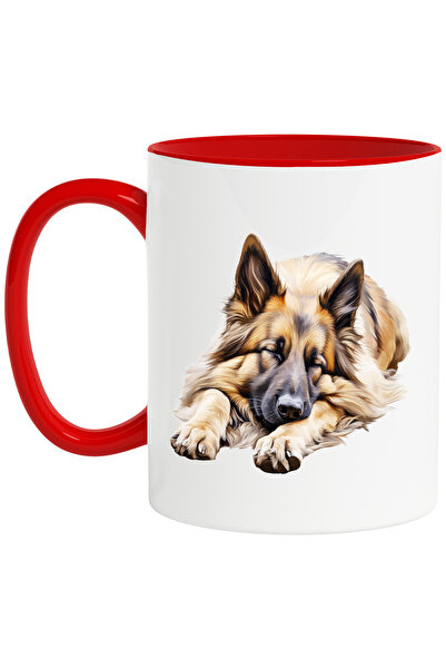 StoryGift Romania Cana cu un caine lup care doarme | ilustratie | somn | ora ...