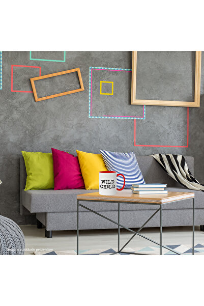 StoryGift Romania Mug With Text in English Wild Child, Fir, Arrow, Bold, Ceramic, 330ml, with, with, STG.