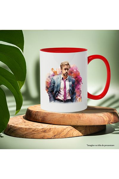 StoryGift Romania Mug With Jake Gyllenhaal, Actor, Movie Lovers, Celebrity, Multicolor 330 m, With ,STG