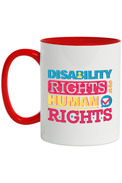 StoryGift Romania Cana Cu Mesaj In Engleza Disabled People Are People Too, Oa...