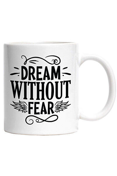 StoryGift Romania Cana cu aripi si textul "Dream without fear" - viseaza fara...