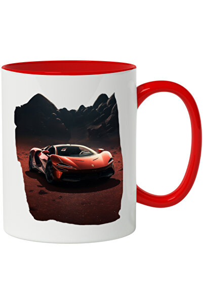 StoryGift Romania Cana Cu Masina Sport, Desert, Fum, Cenusa, Apus, Lux, Multi...