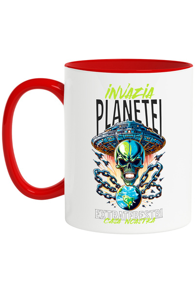 StoryGift Romania Cana invazia planetei extraterestri pamant galaxie, 330ml, ...