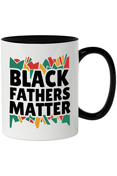 StoryGift Romania Cana Cu Mesaj In Engleza Black Fathers Matter, Tati, Arta A...