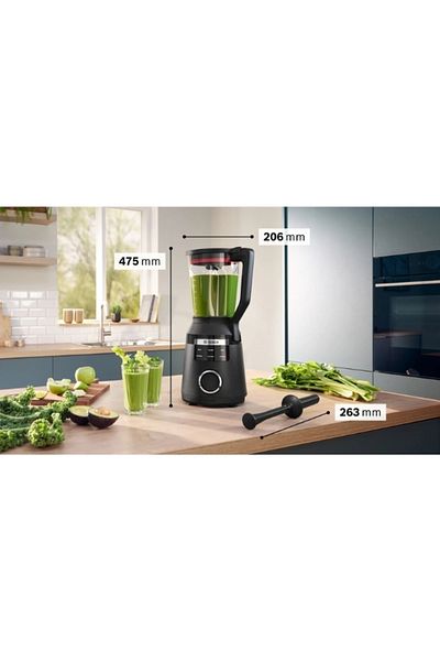 Bosch Serie 6 High Performance Mmb6654B Blender Vitapower 1800 W Black