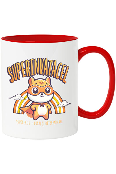 StoryGift Romania Cana Super Invatacel SuperErou, Curaj si Determinare, 330ml...