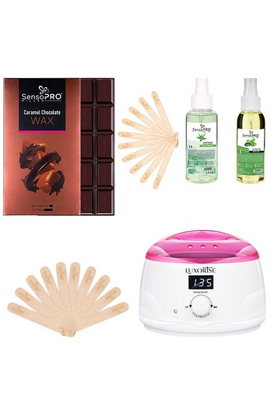 SensoPRO Milano Itouch Premium Chocolate Waxing Kit,