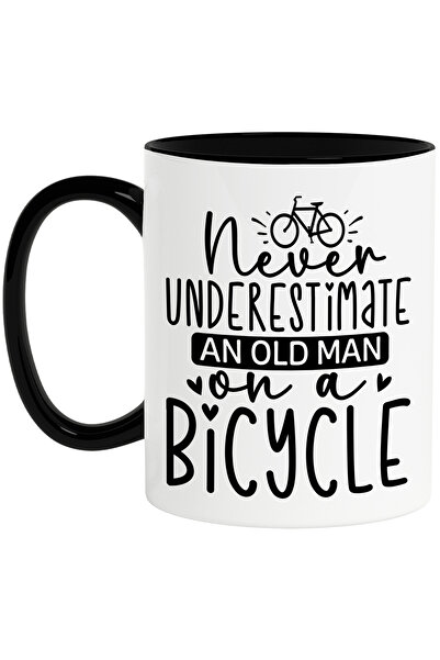 StoryGift Romania Cana cu o bicicleta si mesajul "Niciodata sa nu subestimezi...