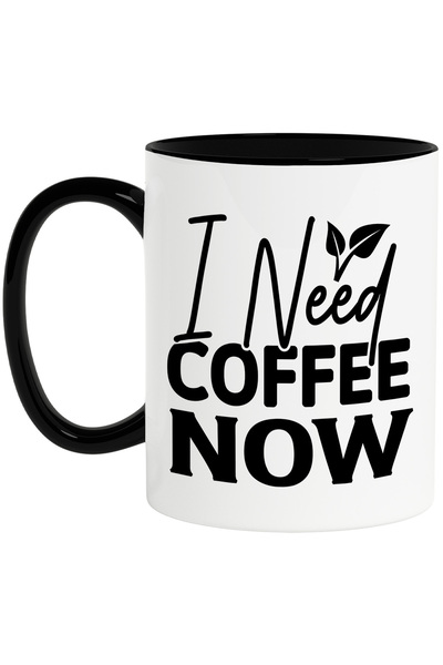 StoryGift Romania Cana pentru cei care au nevoie de cafea cu mesaj in engleza...