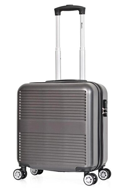 WAVES حقيبة سفر كابينة الطائرة من ويفز مقاس 16 بوصة (رمادي)