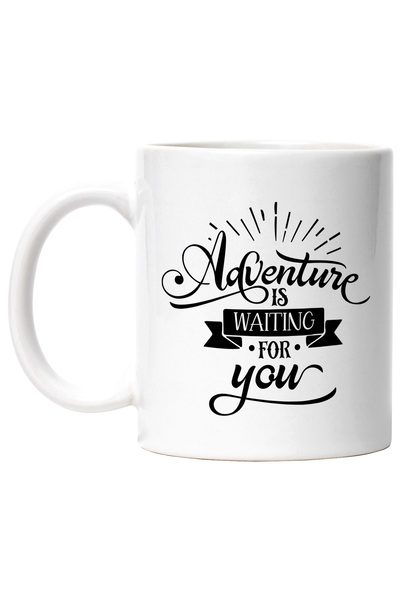 StoryGift Romania Cana cu textul in engleza "Adventure is waiting for you" - ...