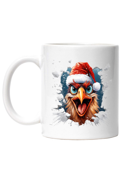 StoryGift Romania Cana cu un cocos furios | caciula de Craciun | scoate capul...