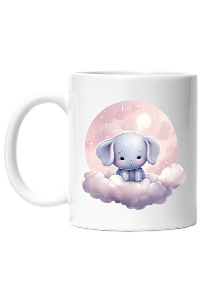 StoryGift Romania Cana cu un animalut obosit si somnoros, ilustratie, luna pl...