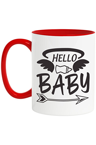 StoryGift Romania Cana cu un salut in engleza "Hello, baby" - salut/buna bebe...