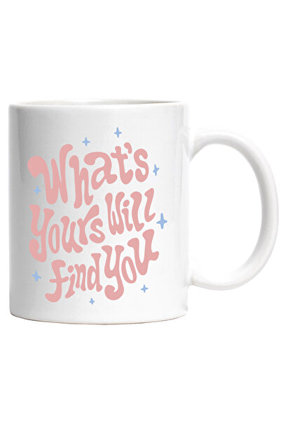 StoryGift Romania Cana Cu Mesaj Inspirational What's Yours Will Find You, Ste...