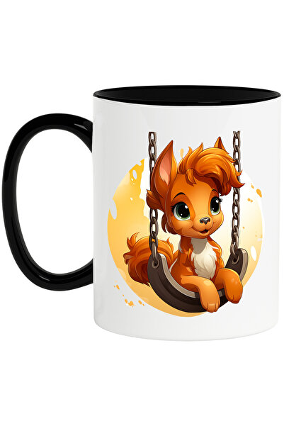 StoryGift Romania Cana cu un animalut care se da in leagan, joaca, parc, copi...