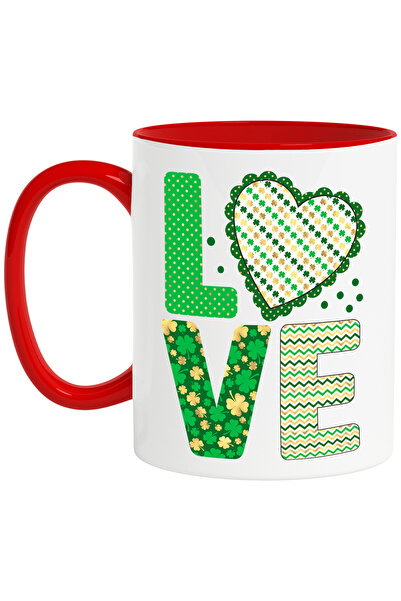 StoryGift Romania Cana cu mesajul "Love", ilustratie, motivational, iubire, t...