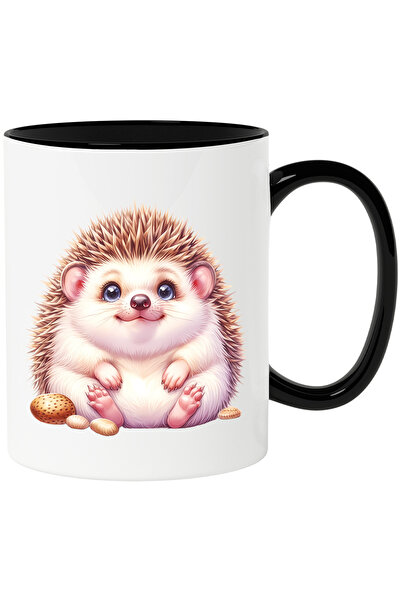 StoryGift Romania Cana cu un arici vesel care sta degeaba | ilustratie | tepi...