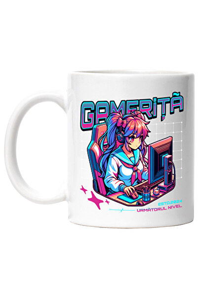 StoryGift Romania Cana Gamerita. Următorul Nivel stil anime joc video, 330ml,...